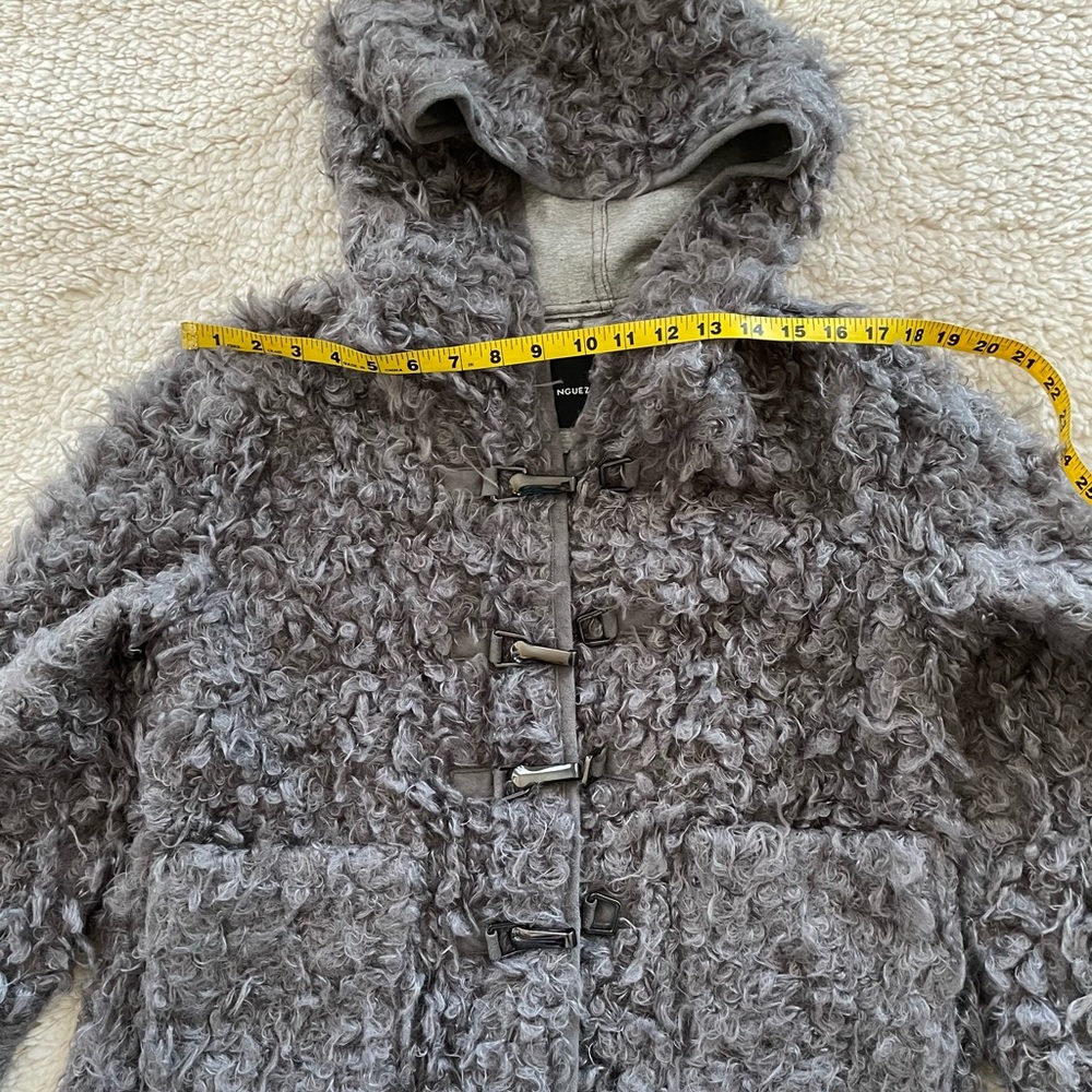 Women’s Adolfo Dominguez Cozy Warm Fuzzy Jacket 8 - Picture 8 of 15